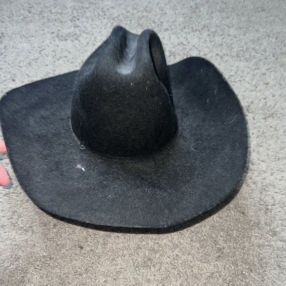 Twister Other - Twister  Dallas Cowboy Hat by M&P Size 7 Black 100% Wool
